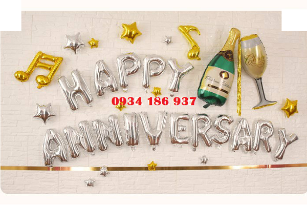 Shop bán chữ happy aniversary 4