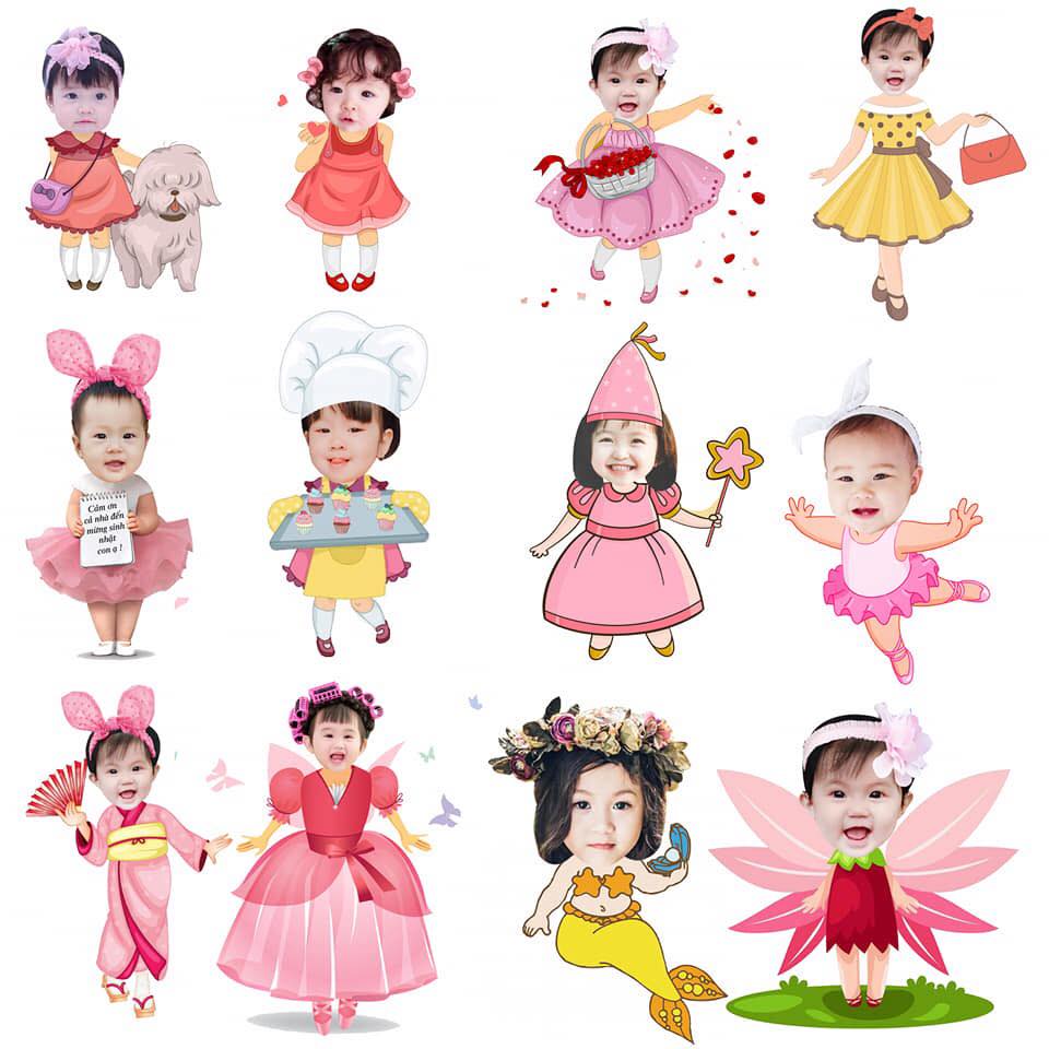 Chibi bé gái mới nhất (2)