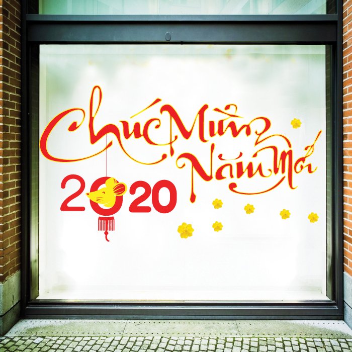 Cập nhật 18 mẫu decal trang trang trí tết 2020 8