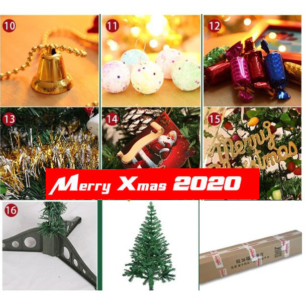 bộ đồ trang trí noel 24