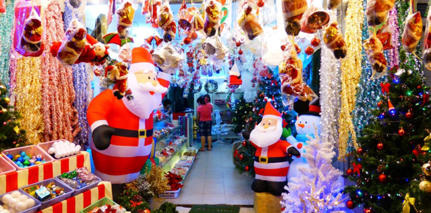 cua hang ban do trang tri noel tại tphm