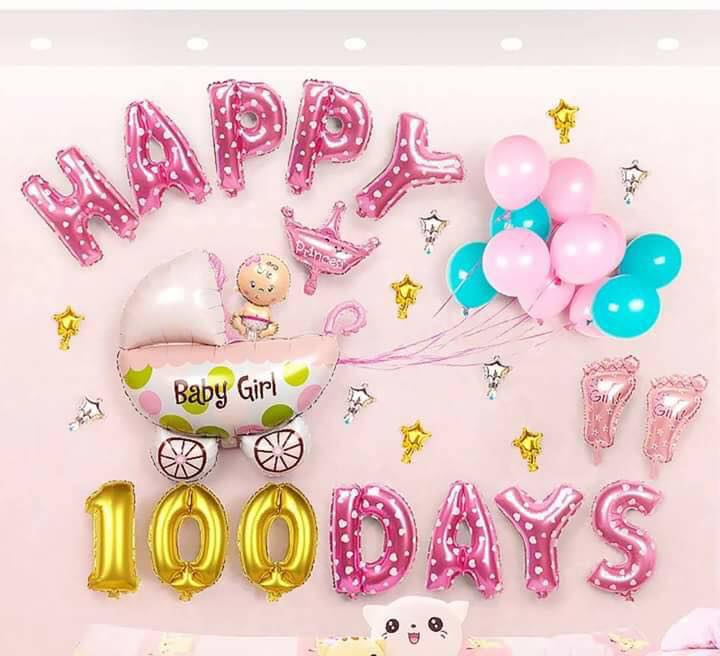 Phụ kiện trang trí 100 ngày sinh nhật bé (1)