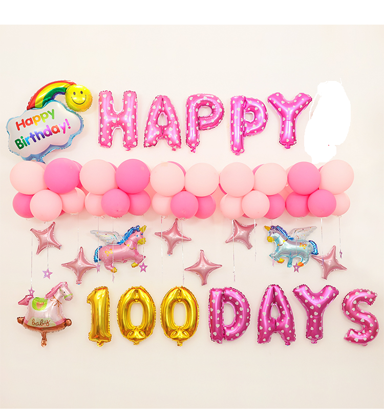 Phụ kiện trang trí 100 ngày sinh nhật bé (1)