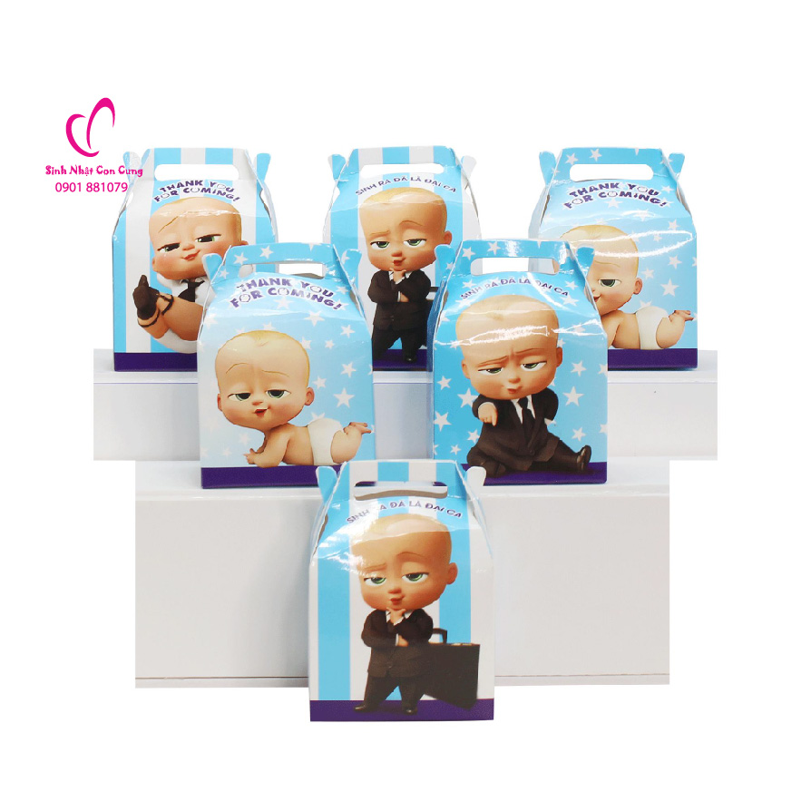 Set Phụ Kiện Trang Trí Bàn Tiệc Sinh Nhật Chủ Để Boss Baby (1)