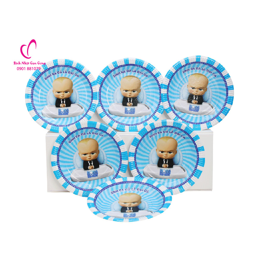 Set Phụ Kiện Trang Trí Bàn Tiệc Sinh Nhật Chủ Để Boss Baby (12)