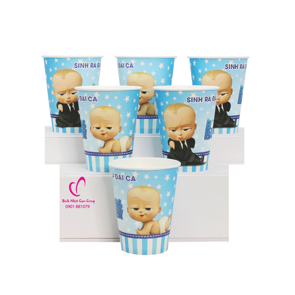 Set Phụ Kiện Trang Trí Bàn Tiệc Sinh Nhật Chủ Để Boss Baby (3)