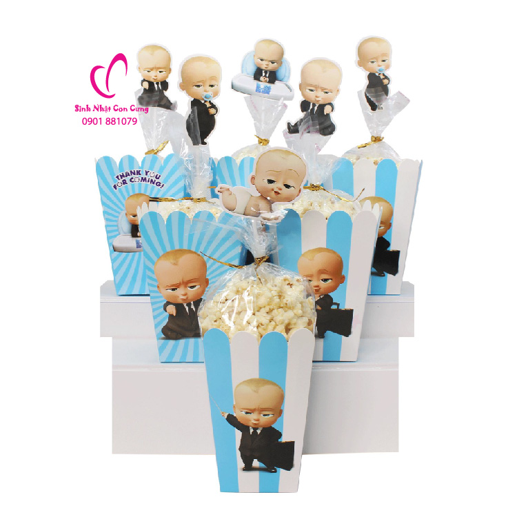 Set Phụ Kiện Trang Trí Bàn Tiệc Sinh Nhật Chủ Để Boss Baby (7)