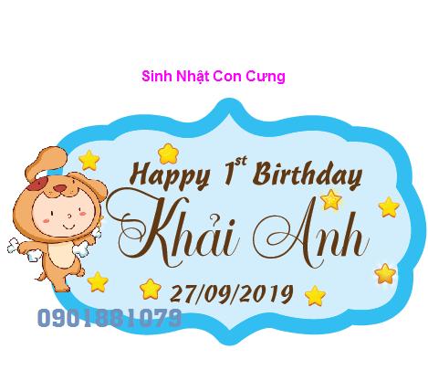 Phụ kiện thiết kế sinh nhật cho bé (2)